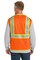CornerStone® ANSI 107 Class 2 Surveyor Zippered Two-Tone Vest